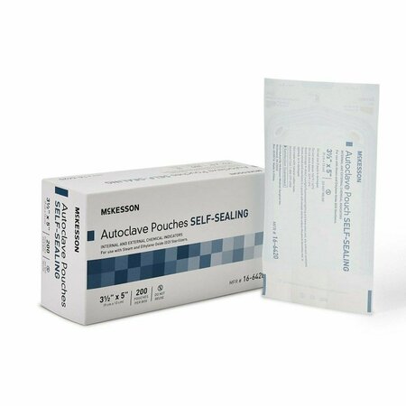 MCKESSON Sterilization Pouch, 3 1/2 x 5 Inch, 200PK 16-6420